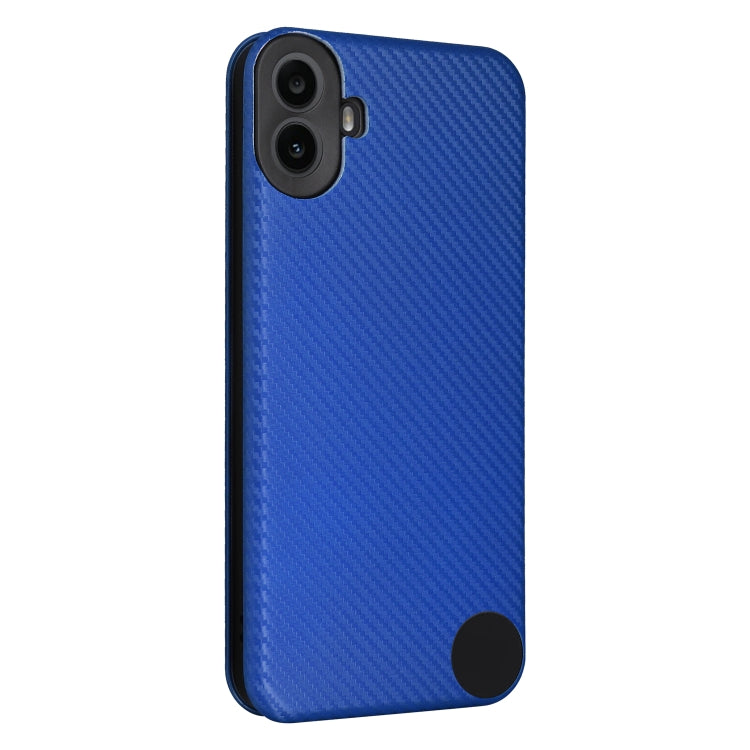 For Nothing CMF Phone 1 Carbon Fiber Texture Flip Leather Phone Case