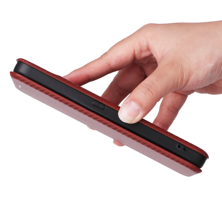 For Nothing CMF Phone 1 Carbon Fiber Texture Flip Leather Phone Case