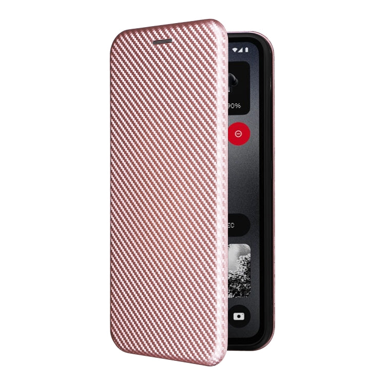 For Nothing CMF Phone 1 Carbon Fiber Texture Flip Leather Phone Case