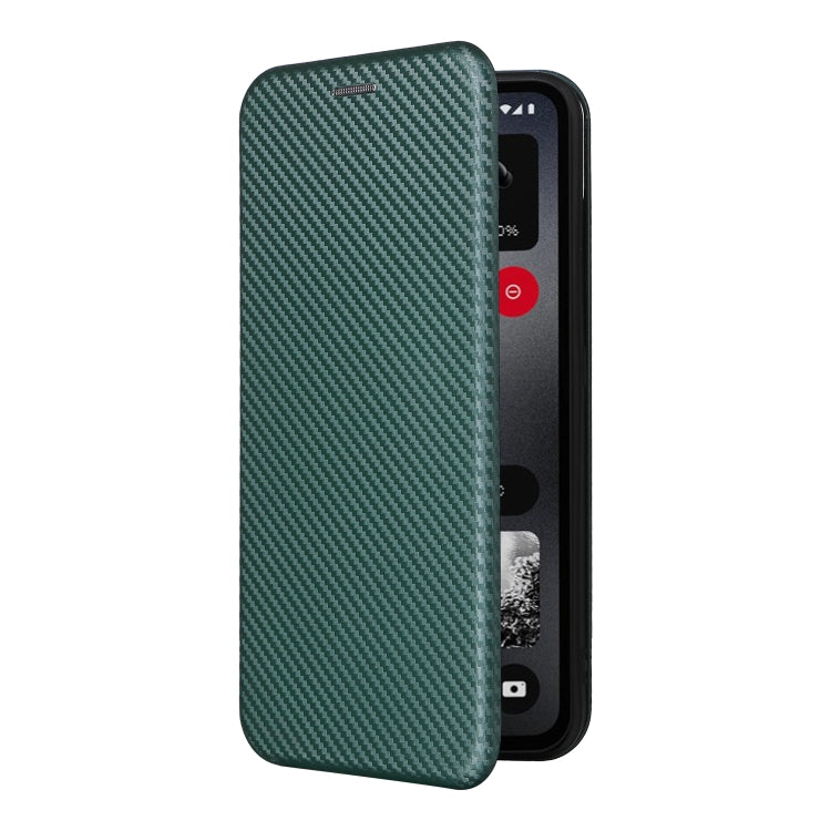 For Nothing CMF Phone 1 Carbon Fiber Texture Flip Leather Phone Case