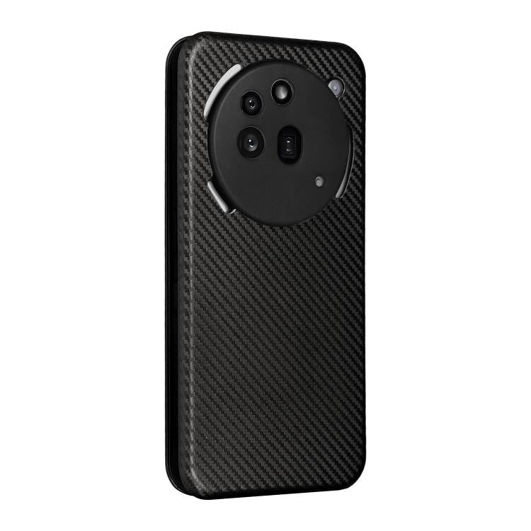 For Nothing Phone 3a Pro Carbon Fiber Texture Flip Leather Phone Case