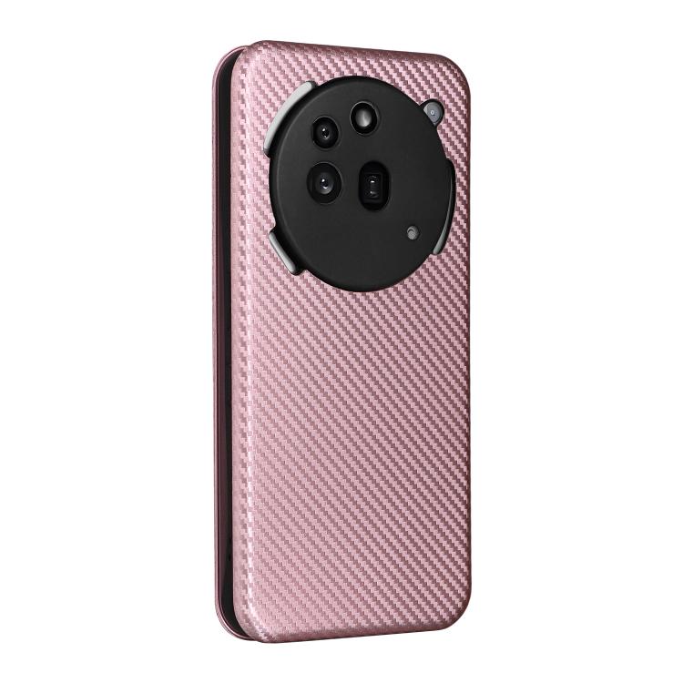 For Nothing Phone 3a Pro Carbon Fiber Texture Flip Leather Phone Case