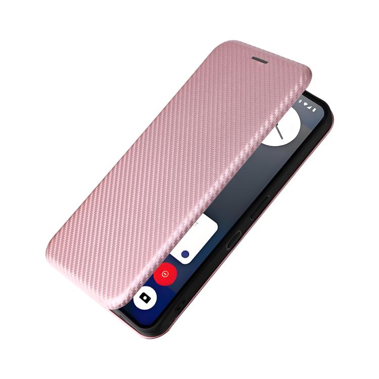 For Nothing Phone 3a Pro Carbon Fiber Texture Flip Leather Phone Case