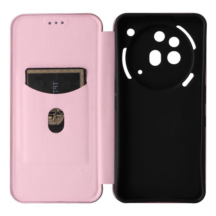 For Nothing Phone 3a Pro Carbon Fiber Texture Flip Leather Phone Case