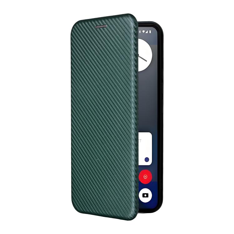 For Nothing Phone 3a Pro Carbon Fiber Texture Flip Leather Phone Case