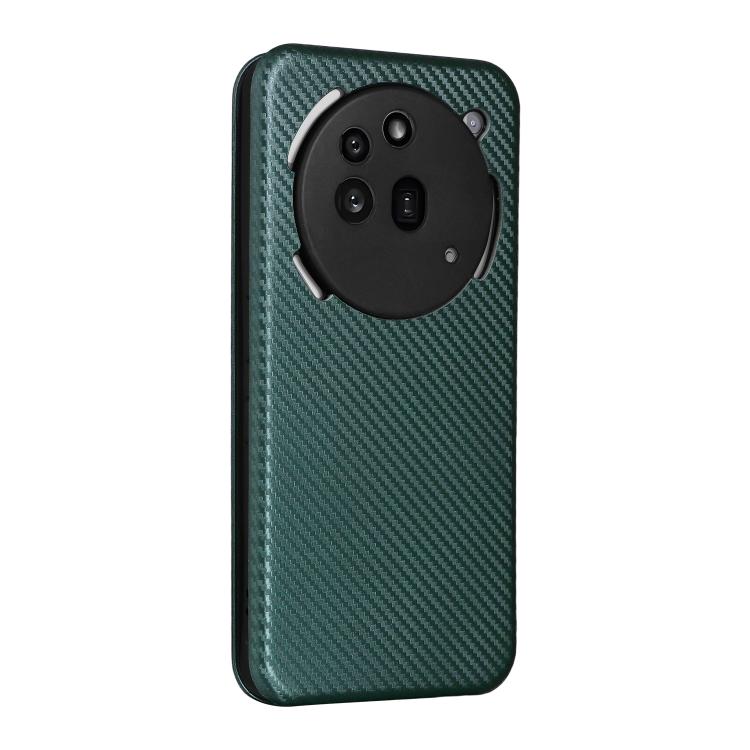 For Nothing Phone 3a Pro Carbon Fiber Texture Flip Leather Phone Case