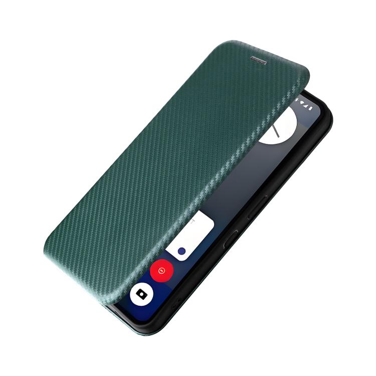 For Nothing Phone 3a Pro Carbon Fiber Texture Flip Leather Phone Case