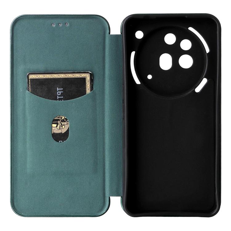 For Nothing Phone 3a Pro Carbon Fiber Texture Flip Leather Phone Case