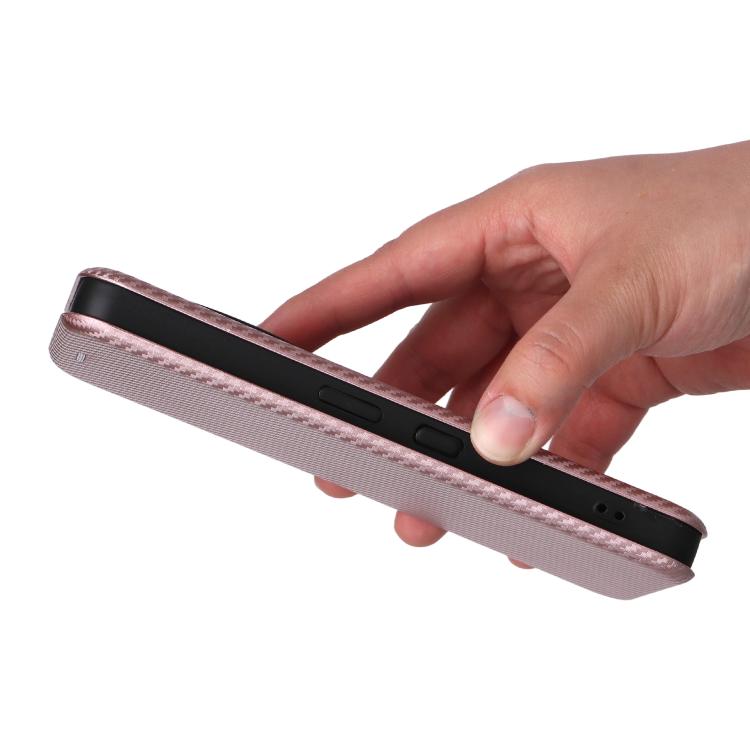 For Nothing Phone 3a Carbon Fiber Texture Flip Leather Phone Case