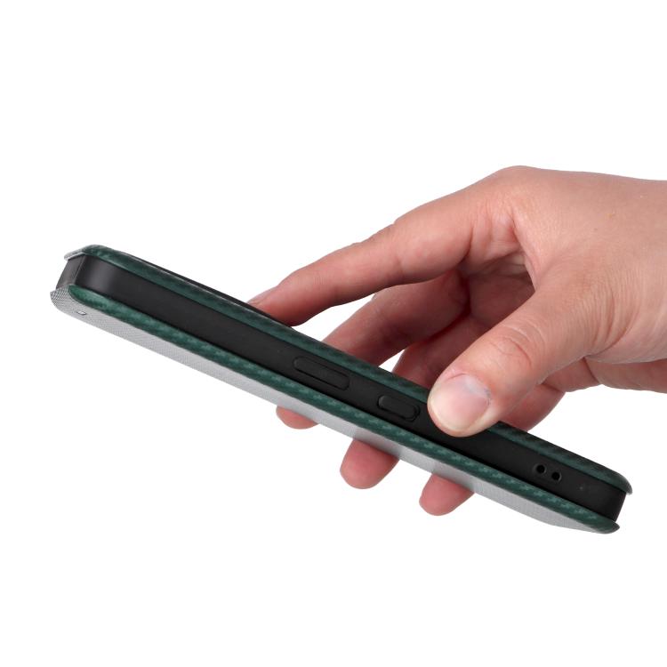 For Nothing Phone 3a Carbon Fiber Texture Flip Leather Phone Case