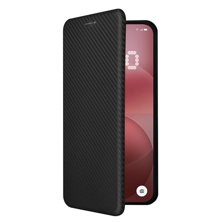 For Nothing Phone 4a Pro Carbon Fiber Texture Flip Leather Phone Case