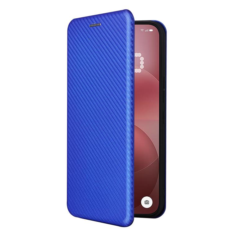 For Nothing Phone 4a Pro Carbon Fiber Texture Flip Leather Phone Case