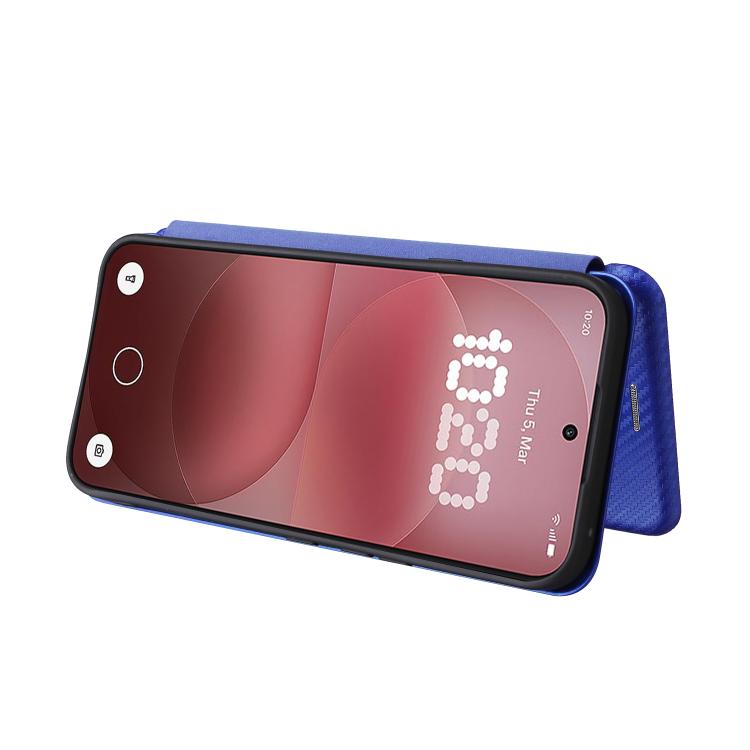 For Nothing Phone 4a Pro Carbon Fiber Texture Flip Leather Phone Case