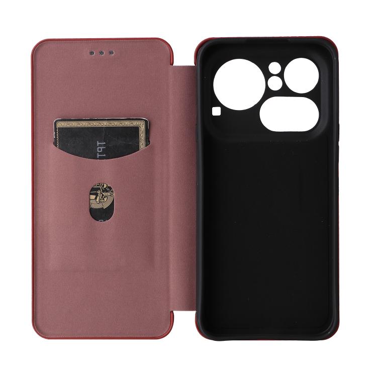 For Nothing Phone 4a Pro Carbon Fiber Texture Flip Leather Phone Case