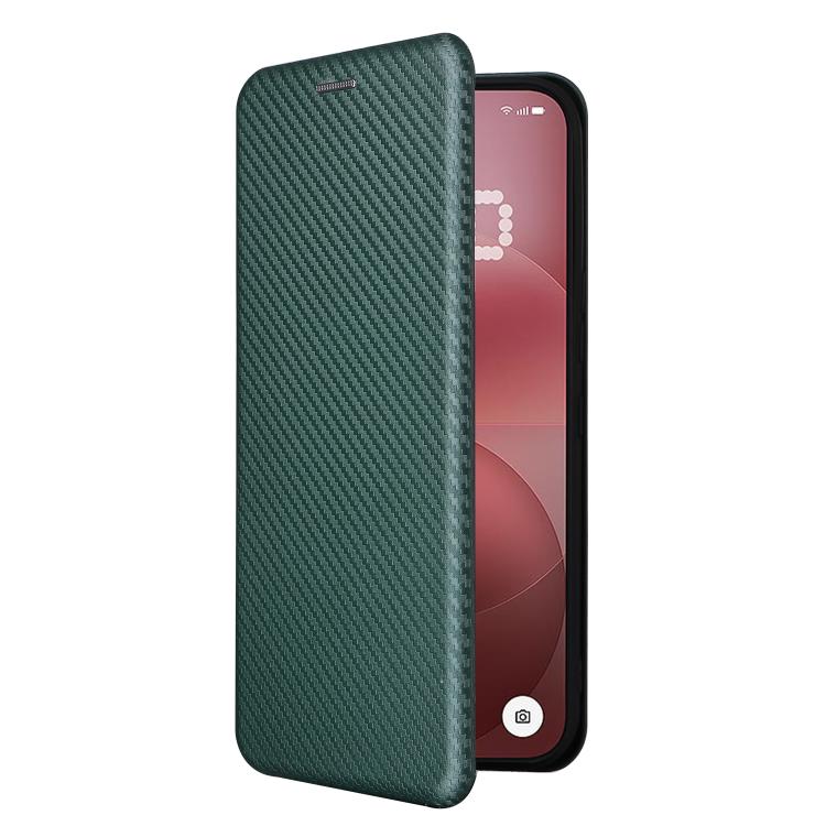 For Nothing Phone 4a Pro Carbon Fiber Texture Flip Leather Phone Case