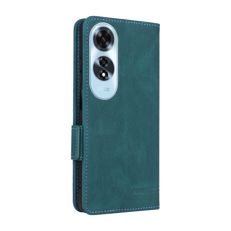 For OPPO A60 Magnetic Clasp Leather Phone Case