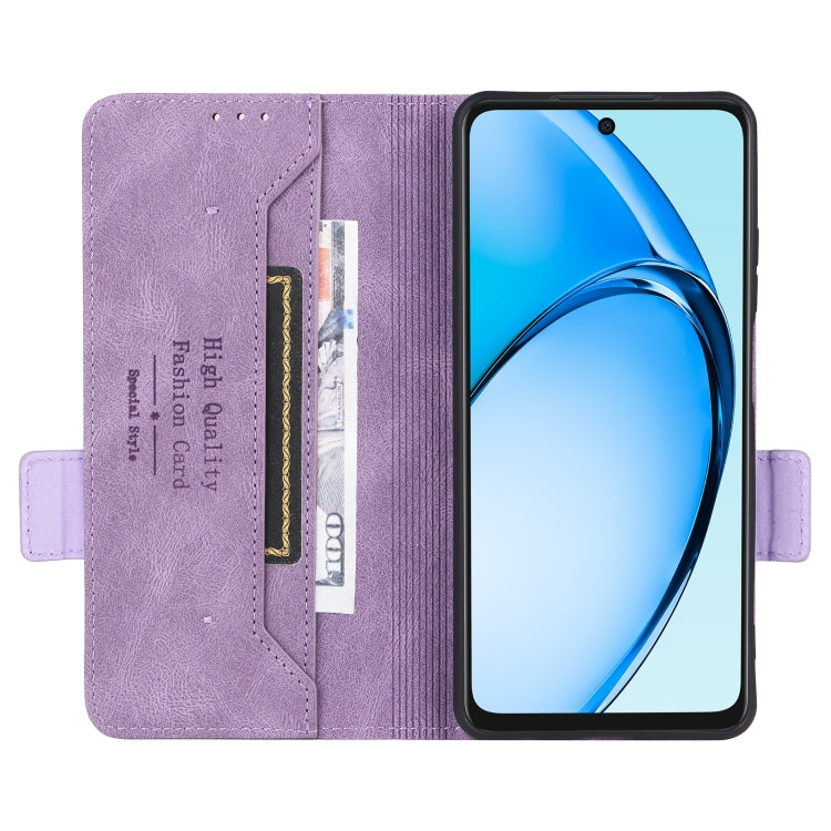 For OPPO A60 Magnetic Clasp Leather Phone Case