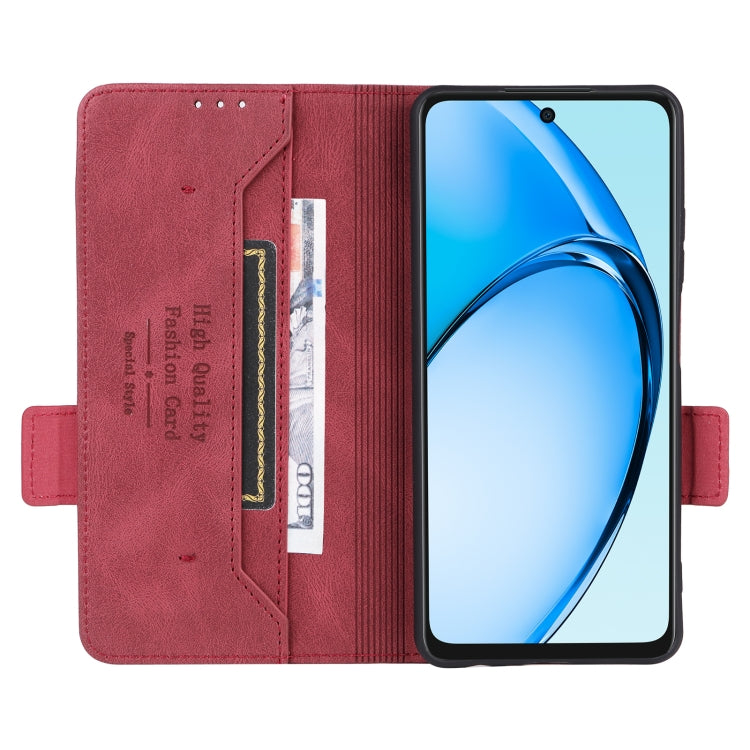For OPPO A60 Magnetic Clasp Leather Phone Case