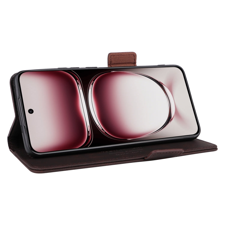 For OPPO Reno12 Global Magnetic Clasp Leather Phone Case
