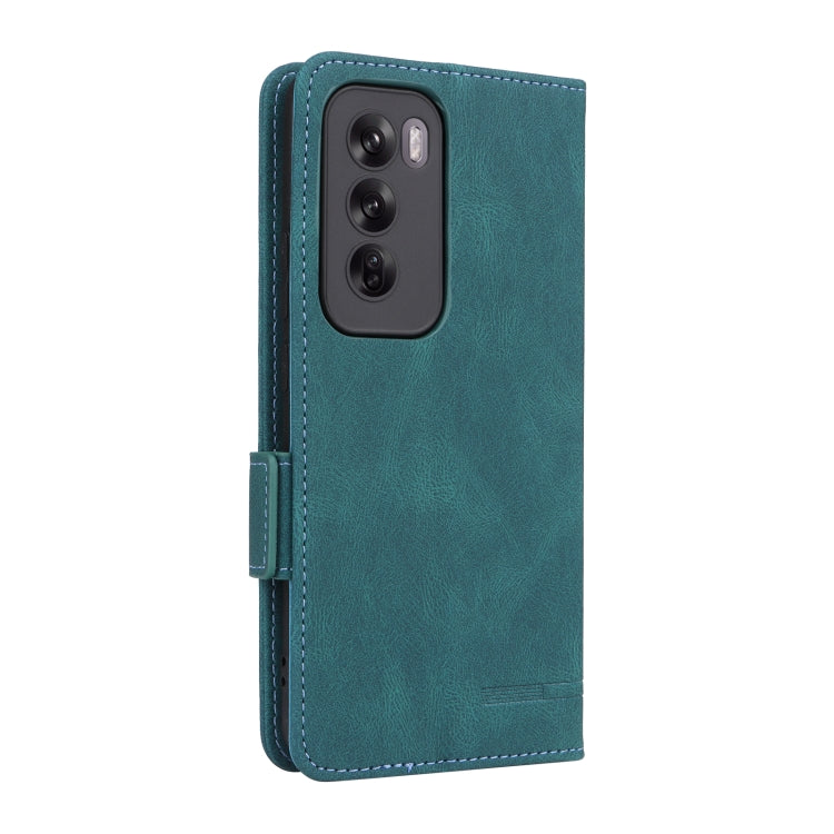 For OPPO Reno12 Global Magnetic Clasp Leather Phone Case