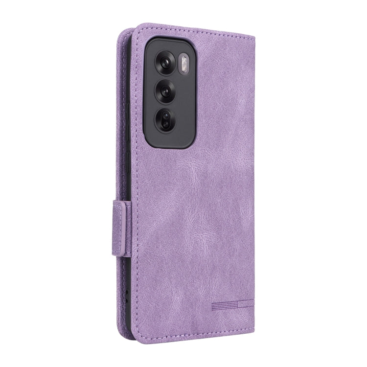 For OPPO Reno12 Global Magnetic Clasp Leather Phone Case