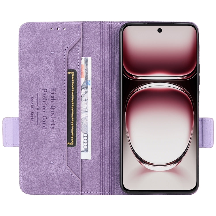 For OPPO Reno12 Global Magnetic Clasp Leather Phone Case