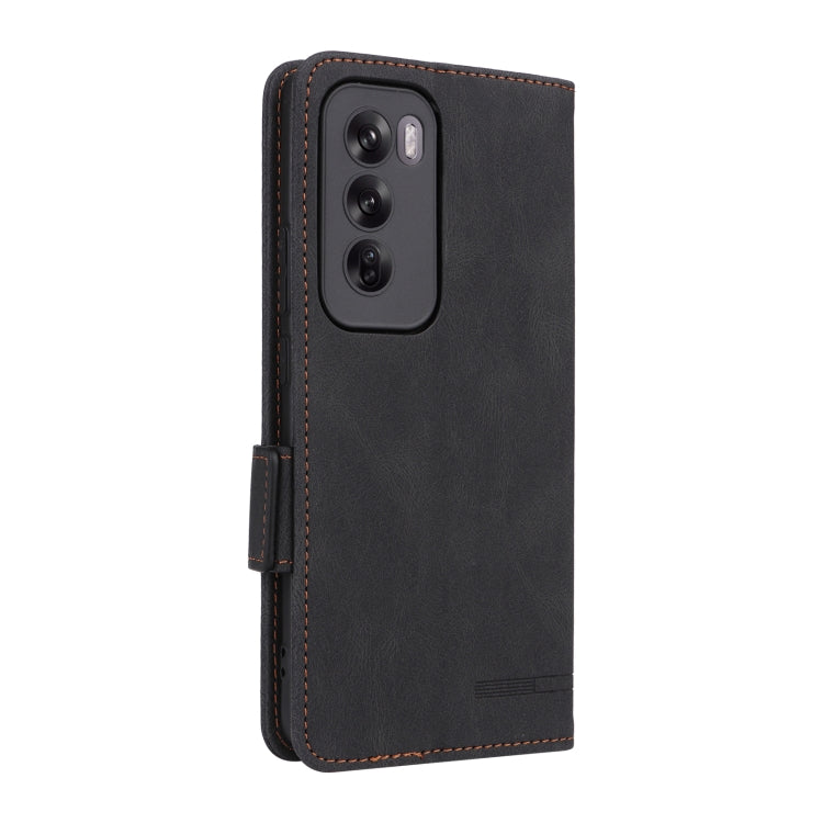 For OPPO Reno12 Global Magnetic Clasp Leather Phone Case