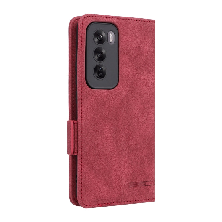 For OPPO Reno12 Global Magnetic Clasp Leather Phone Case