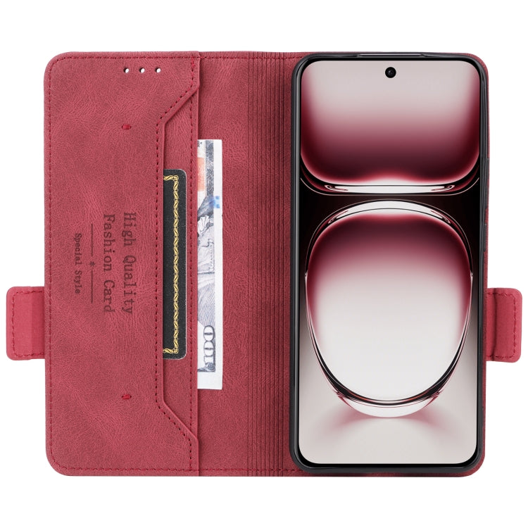 For OPPO Reno12 Global Magnetic Clasp Leather Phone Case