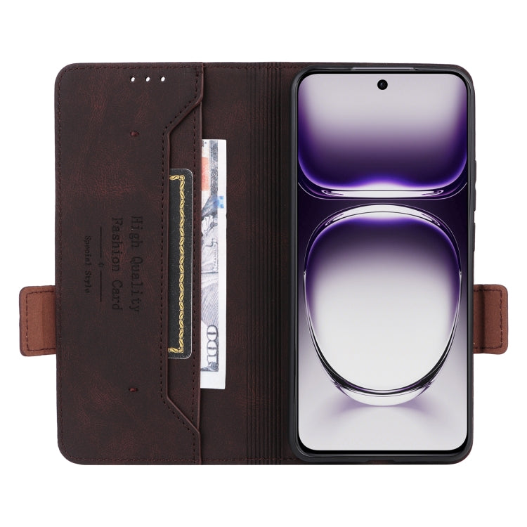 For OPPO Reno12 Pro Global Magnetic Clasp Leather Phone Case
