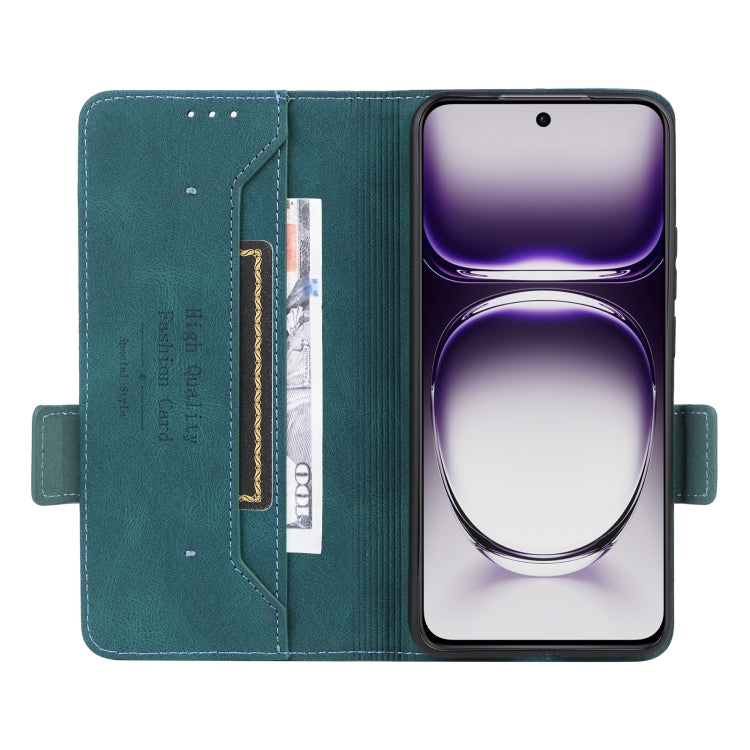 For OPPO Reno12 Pro Global Magnetic Clasp Leather Phone Case