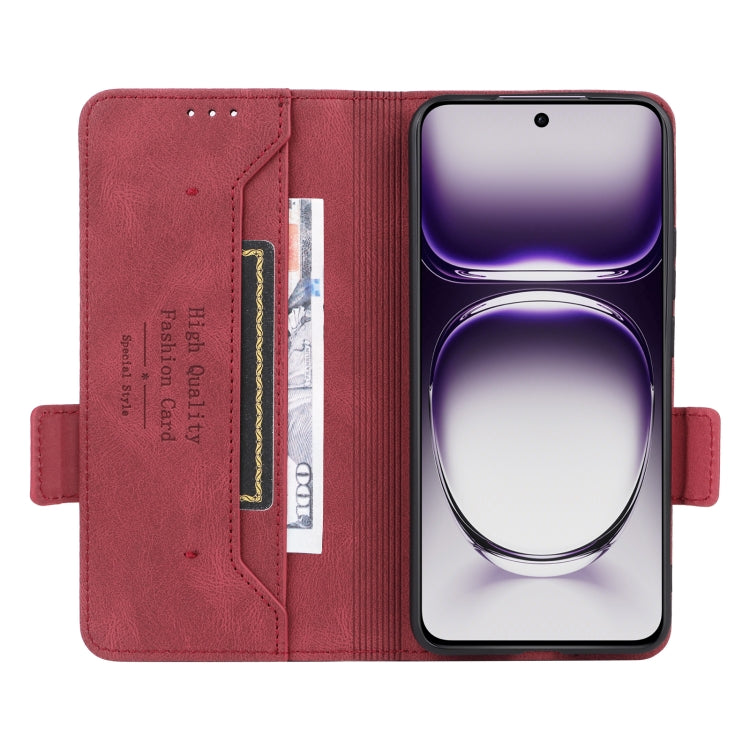 For OPPO Reno12 Pro Global Magnetic Clasp Leather Phone Case