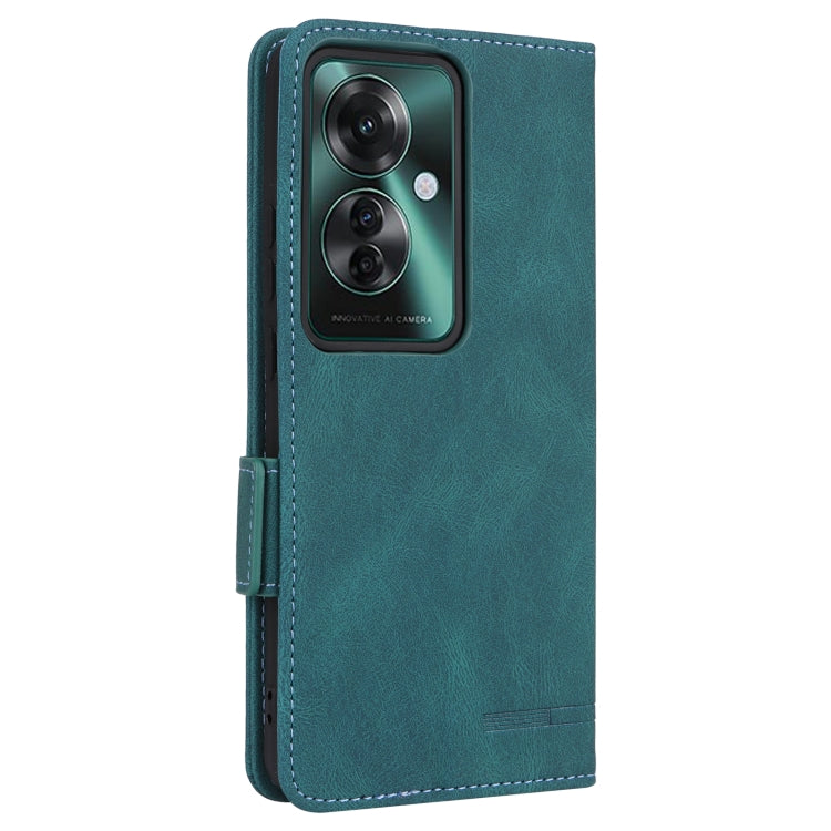 For OPPO Reno11 PJH110 / Reno11 F 5G Magnetic Clasp Leather Phone Case
