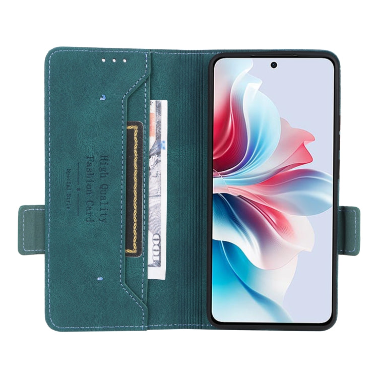 For OPPO Reno11 PJH110 / Reno11 F 5G Magnetic Clasp Leather Phone Case