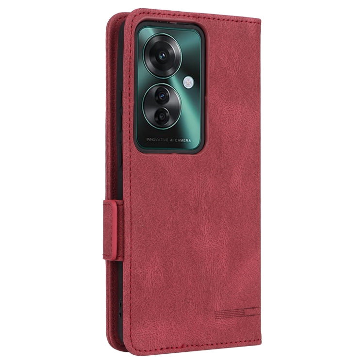 For OPPO Reno11 PJH110 / Reno11 F 5G Magnetic Clasp Leather Phone Case