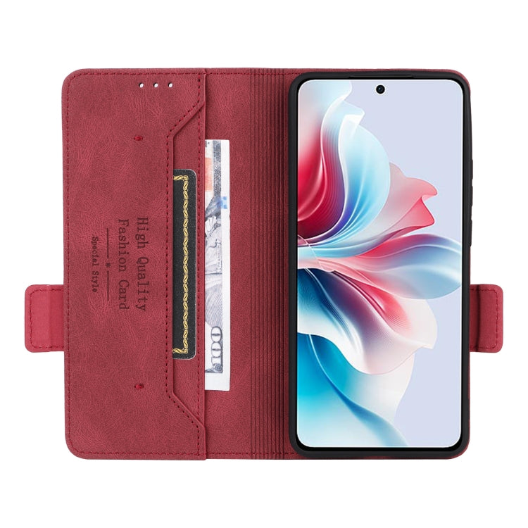 For OPPO Reno11 PJH110 / Reno11 F 5G Magnetic Clasp Leather Phone Case