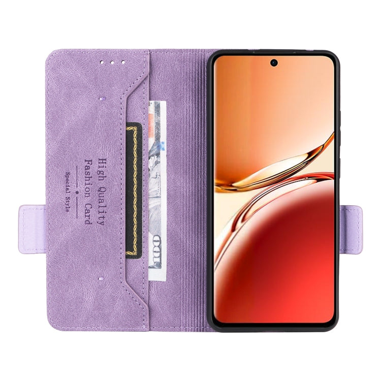 For OPPO Reno12 F 5G / 4G Magnetic Clasp Leather Phone Case