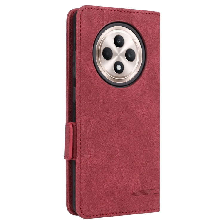For OPPO Reno12 F 5G / 4G Magnetic Clasp Leather Phone Case
