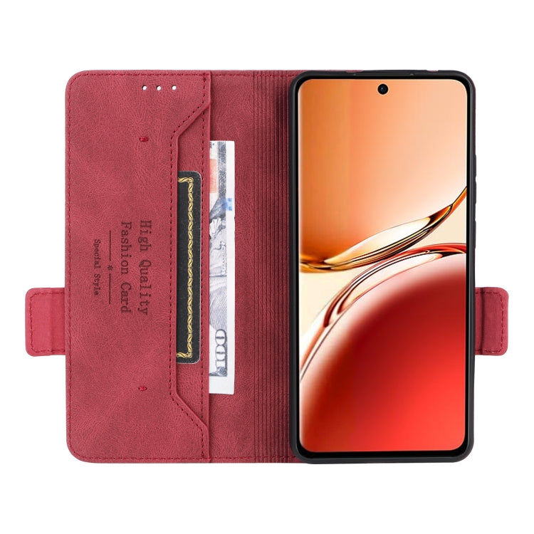 For OPPO Reno12 F 5G / 4G Magnetic Clasp Leather Phone Case
