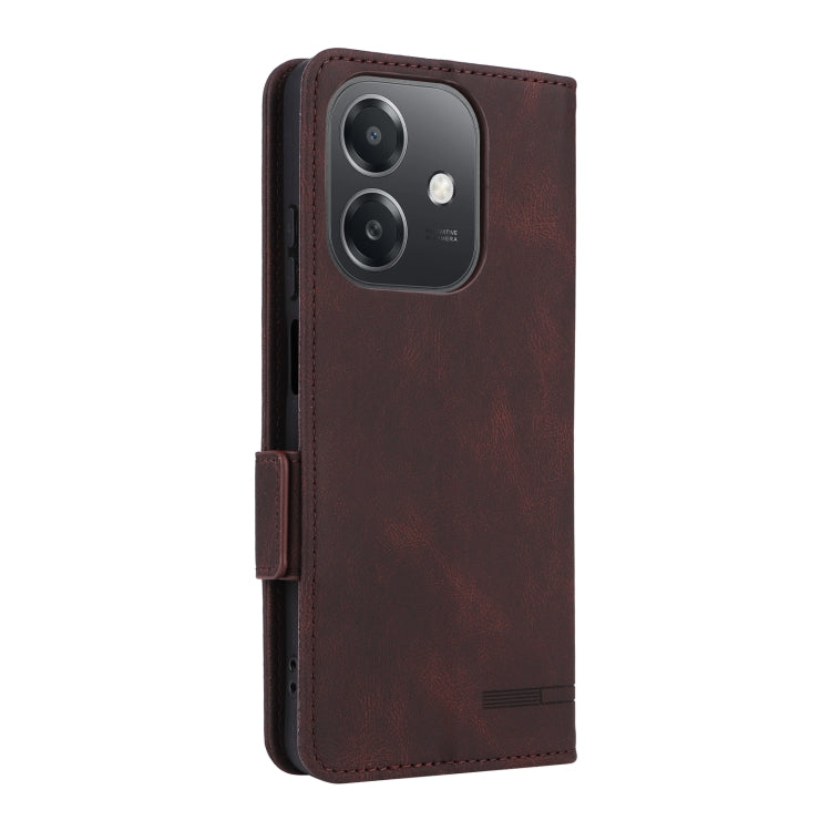 For OPPO A3x 5G India Magnetic Clasp Leather Phone Case