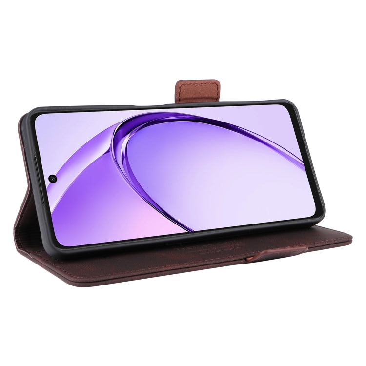 For OPPO A3x 5G India Magnetic Clasp Leather Phone Case