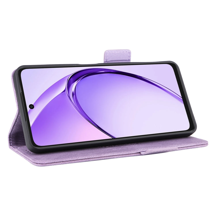 For OPPO A3x 5G India Magnetic Clasp Leather Phone Case