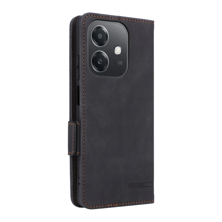 For OPPO A3x 5G India Magnetic Clasp Leather Phone Case