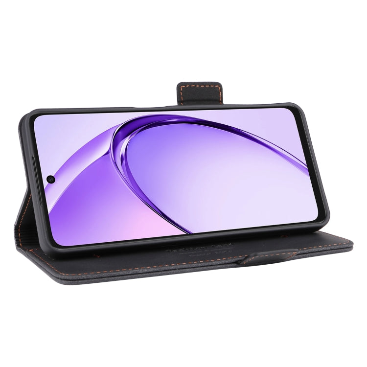 For OPPO A3x 5G India Magnetic Clasp Leather Phone Case