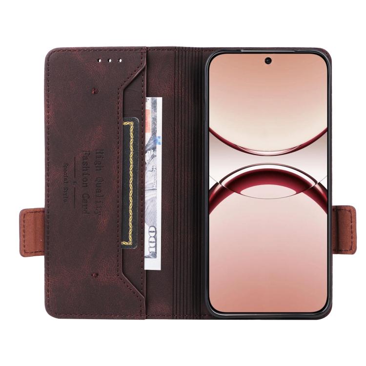 For OPPO Find X8 Magnetic Clasp Leather Phone Case