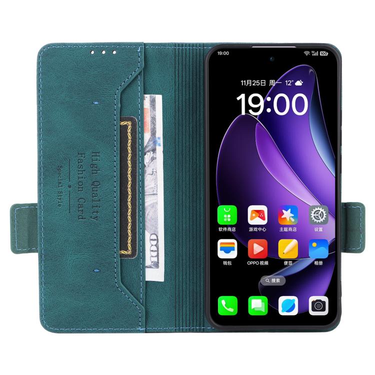 For OPPO Reno13 Pro Magnetic Clasp Leather Phone Case