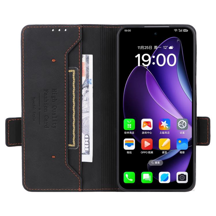 For OPPO Reno13 Pro Magnetic Clasp Leather Phone Case