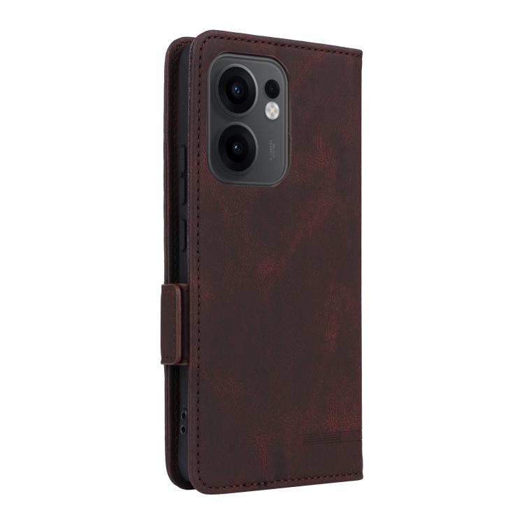 For OPPO Reno13 F Magnetic Clasp Leather Phone Case
