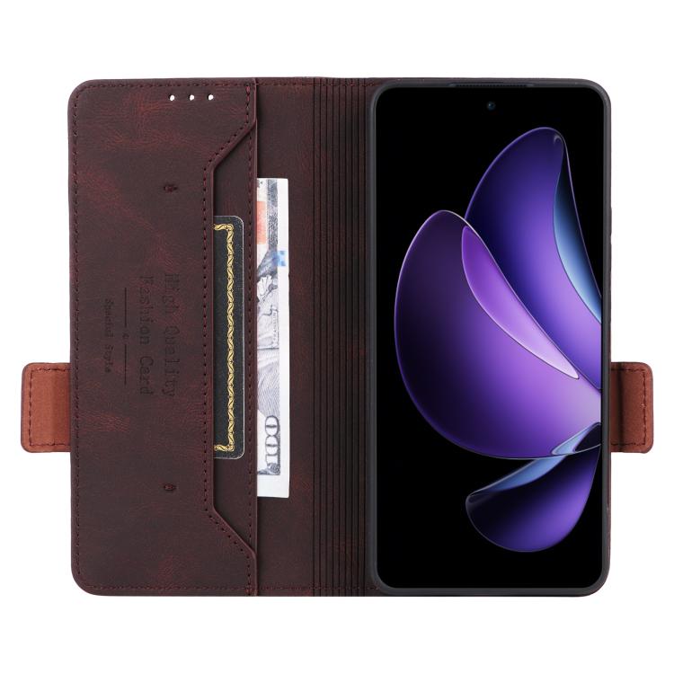 For OPPO Reno13 F Magnetic Clasp Leather Phone Case