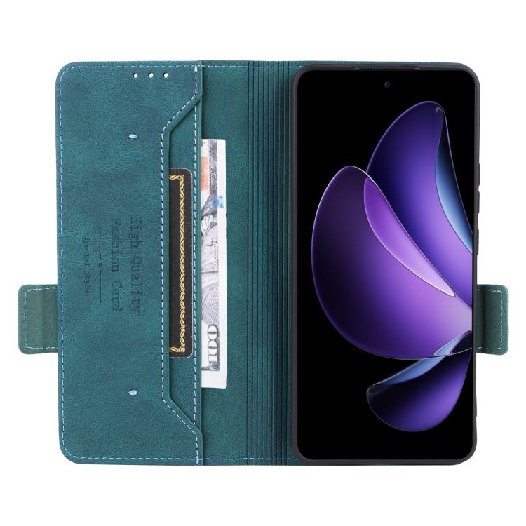 For OPPO Reno13 F Magnetic Clasp Leather Phone Case